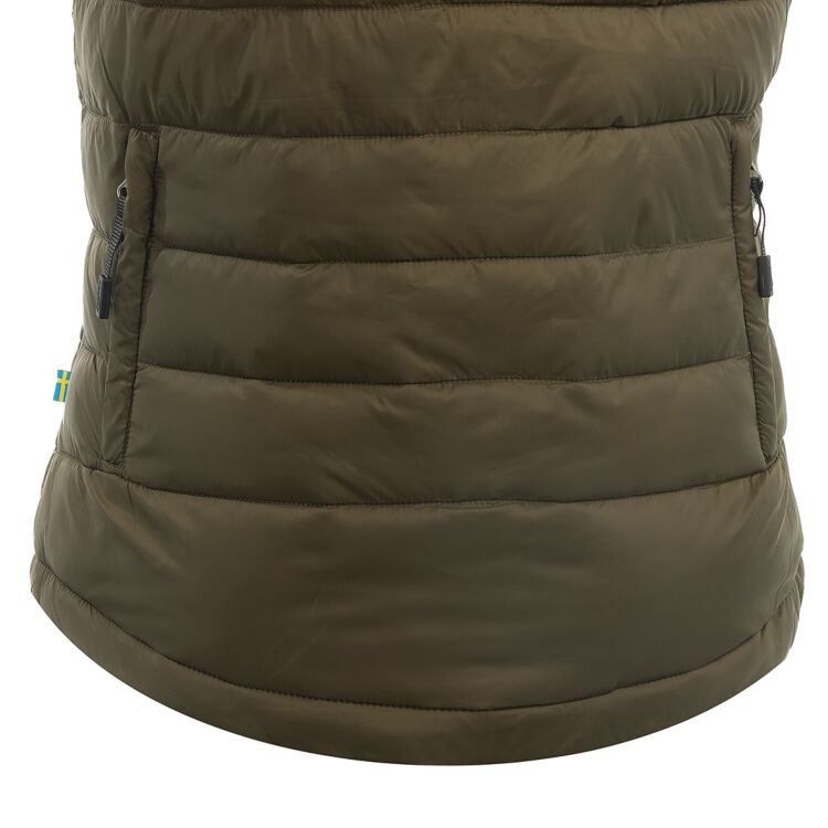 Warmy Väst Dam Oliv