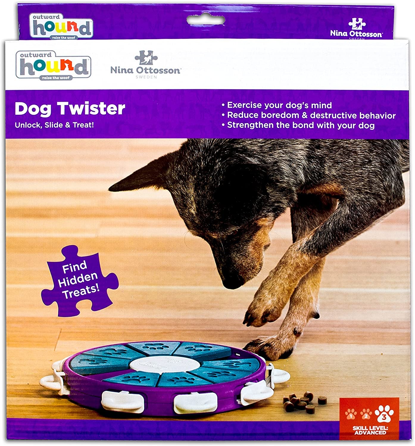 Aktiveringsleksak Twister 3 Turkos