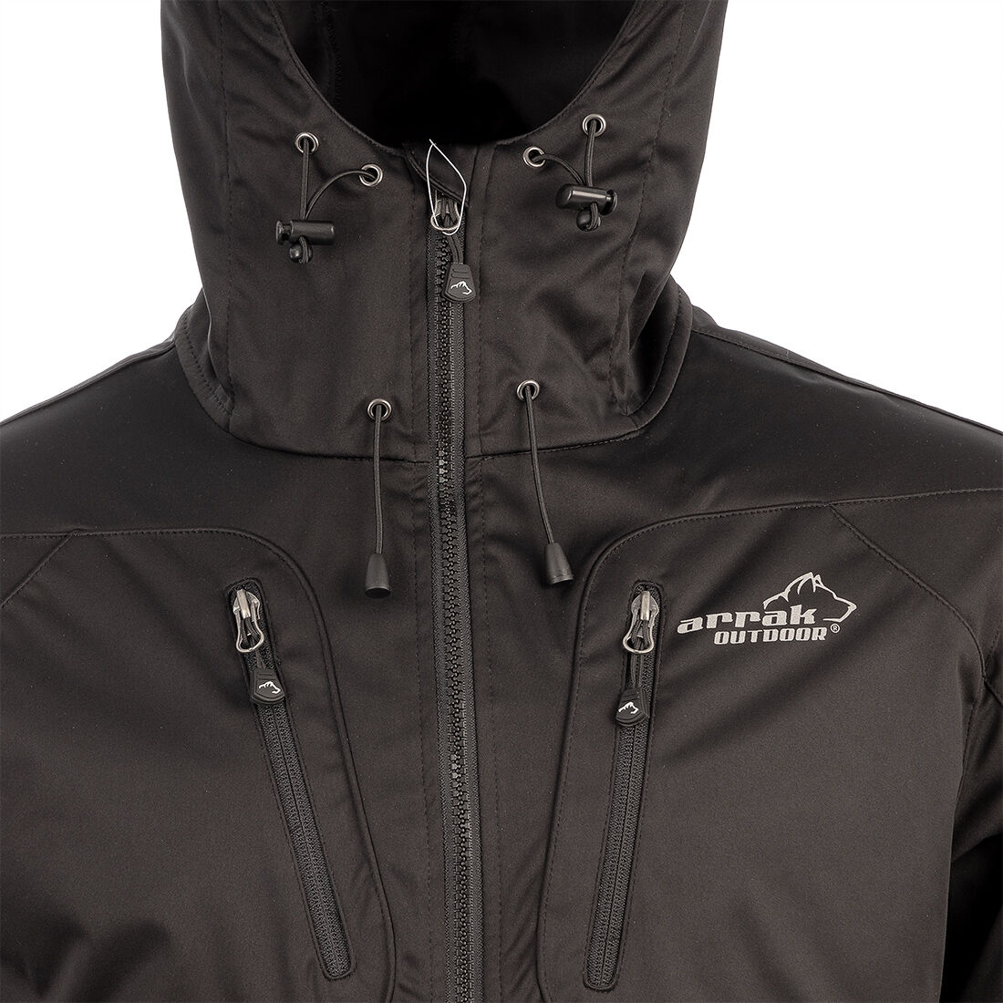 Arrak Akka Softshell Jacka Herr Svart