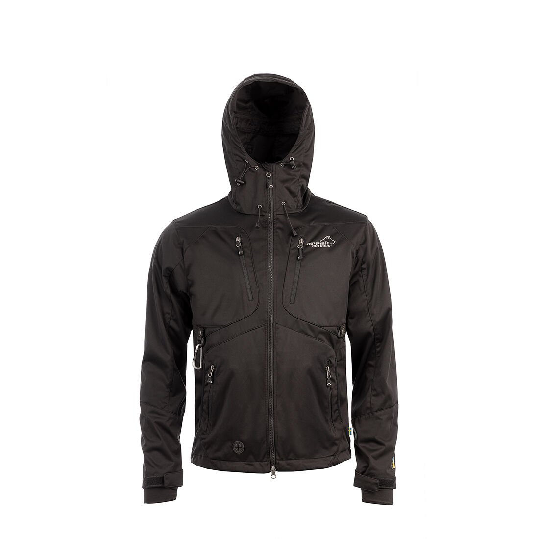 Arrak Akka Softshell Jacka Herr Svart