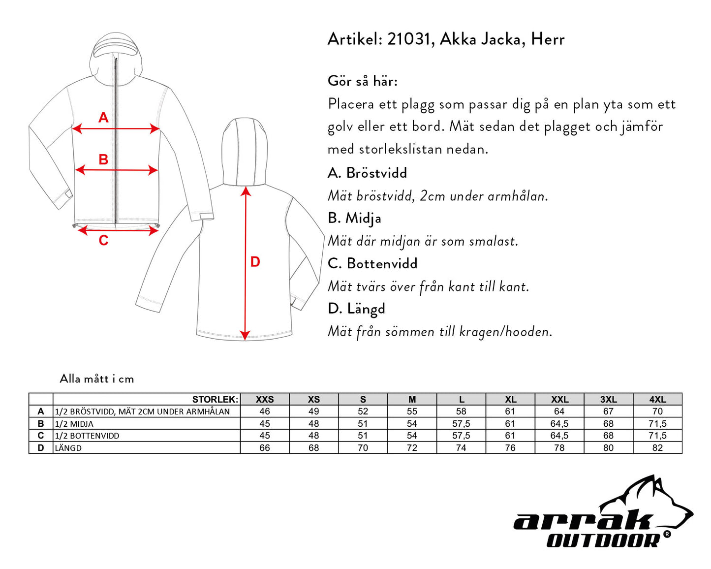 Arrak Akka Softshell Jacka Herr Svart