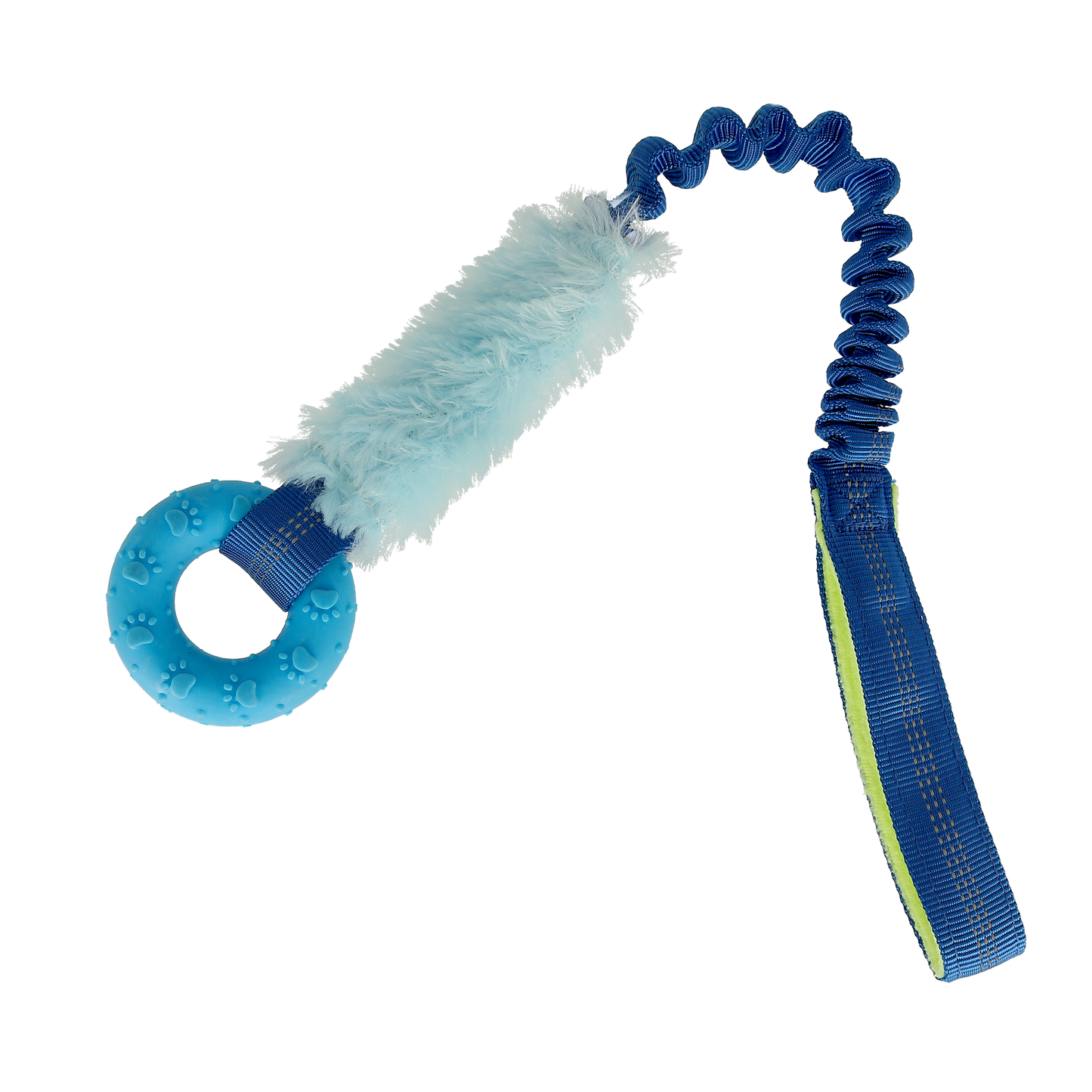 Dogman Valpleksak med päls och ring Rosa/Blå