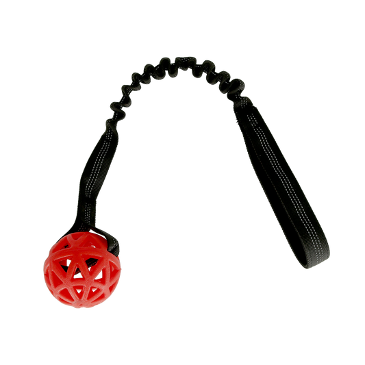 Dogman Valpleksak ihålig boll Röd 50cm