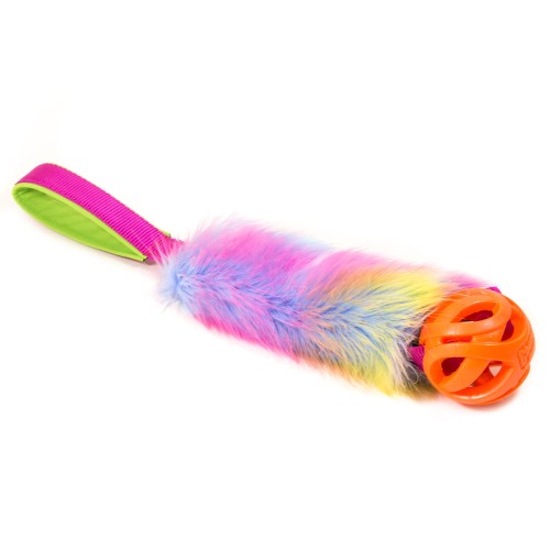 Zayma Craft Kampleksak Faux fur with Chuckit! Breathe Right Ball utan pip
