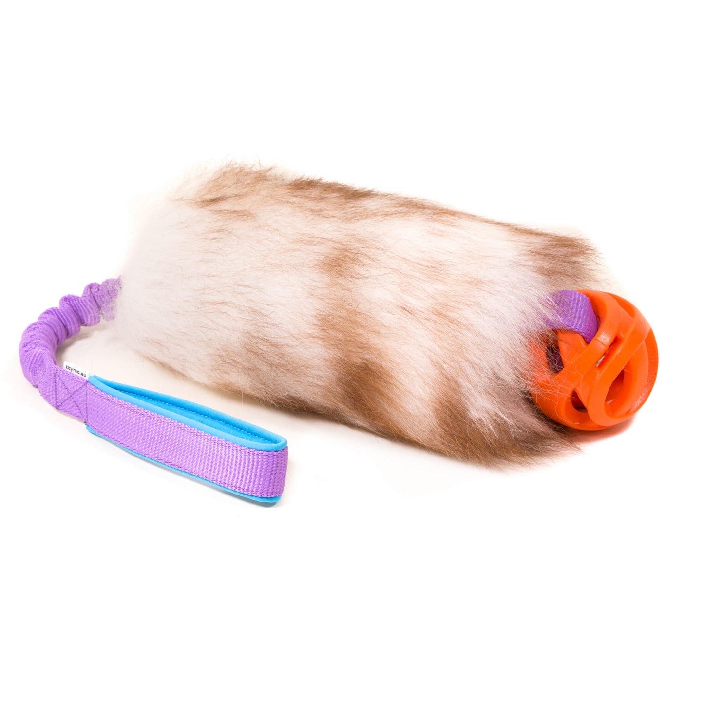 Zayma Craft Kampleksak Sheepskin bungee med Chuckit! Breathe Right Ball utan pip
