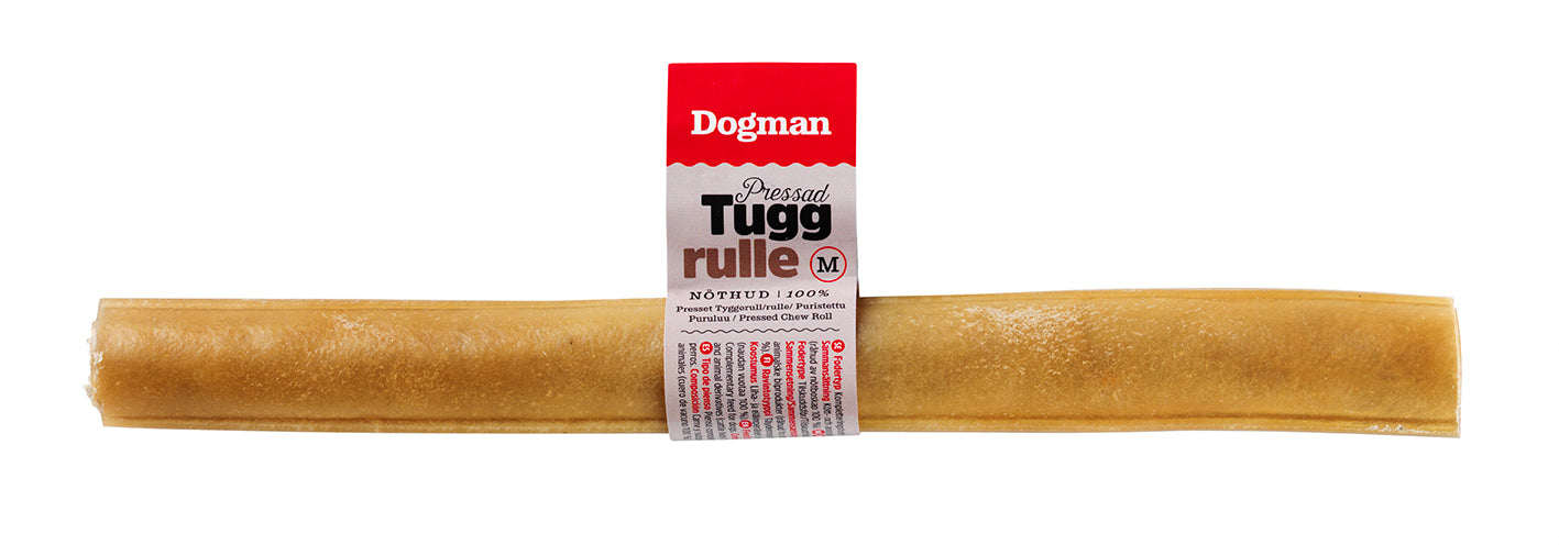 Dogman Tuggrulle Pressad Grov Brun 25cm